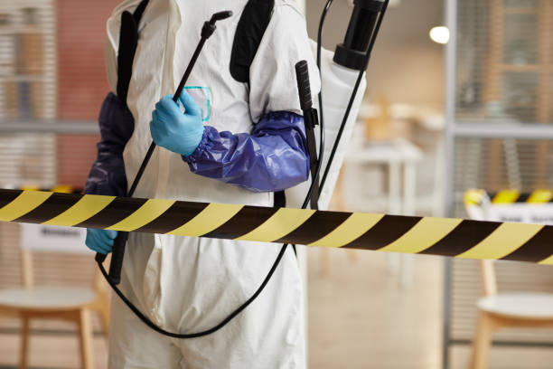 Professional Biohazard technician working in Adel, IA